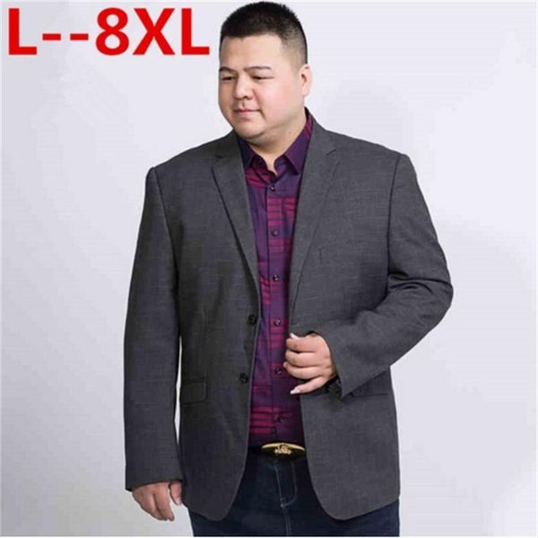 

10xl 8xl 6xl 5xl 4x brand sky blue blazer men costume veste homme new arrival mens loose fit blazer jacket stylish suit men1, Black;brown