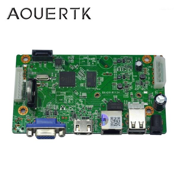 

kits aouertk 1080p/5mp 9ch p2p h.265+ nvr ip video recorder cctv main board onvif hi3536 chip 2 usb surveillance network1, Black;white