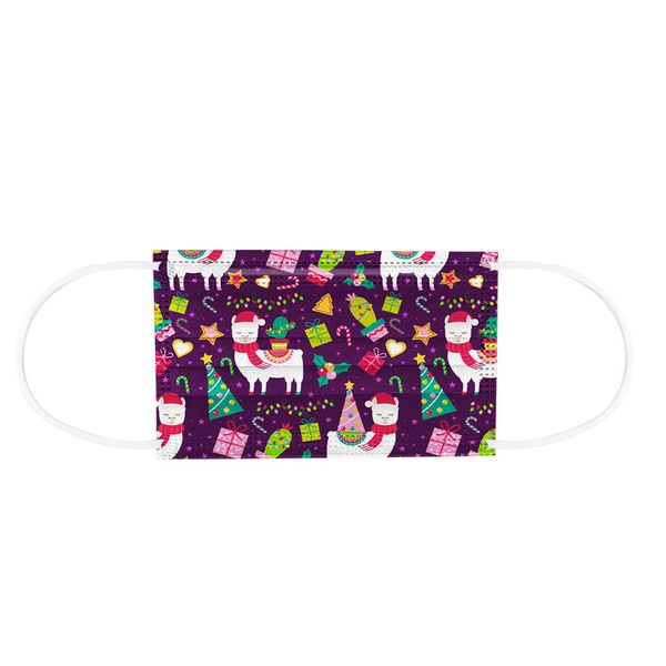 

маска для лица нового shade санта ткань рождество детского одноразовый mascarilla earloops 3 слоя face cover # yl5