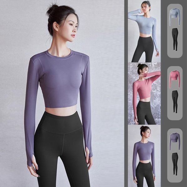 

yoga outfits leggings sport fitness women slim-fit stretch high-waist breathable legging pants hip-lift mix color suit, White;red