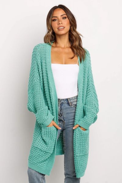 

green long sweater cardigan women autumn winter casual long sleeve warm knitted womens cardigans fall 2020 clothes outwear, White;black