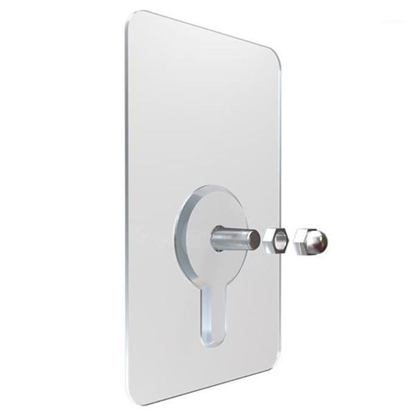 

hooks & rails self adhesive hanging nail punch-wall mounting screws for home bathroom kitchen hogard1