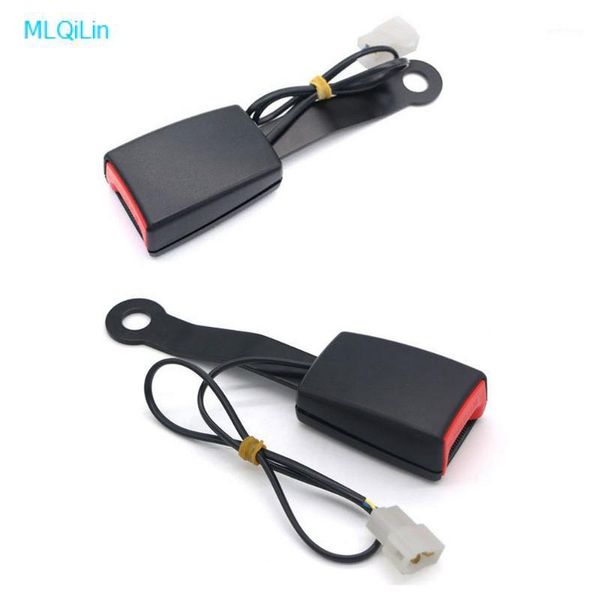 

car seat belt lock car seat belt buckle socket plug connector with warning cable for cars buses belts m261