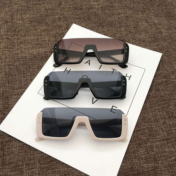 

glasses the same fashion half frame for female versatile red integrated sunglasses big frame ink, White;black