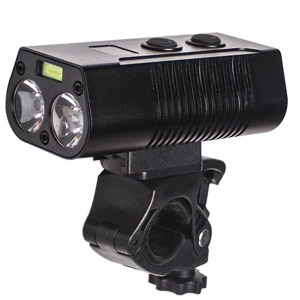 

qb201 cycling bike light bicycle led lights front headlight with bracket usb rechargeable flasher light