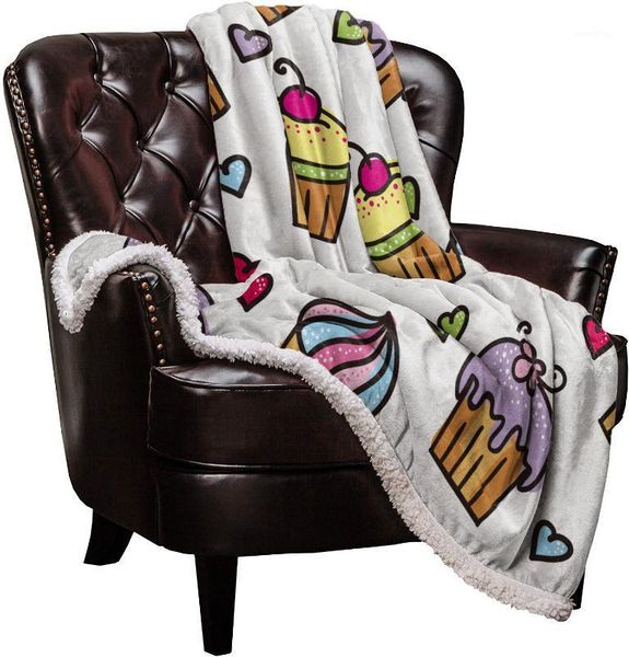 

blankets double throw blanket sherpa microfiber comfort mysterious racial patterns lamb cashmere bedspread sofa bed cover1