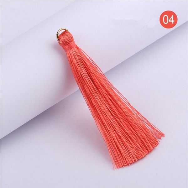 

10pcs 6.5cm fashion polyester tassel diy jewelry curtain garments decorative accessories key chain handbag pendant craft tassels h bbyqqb