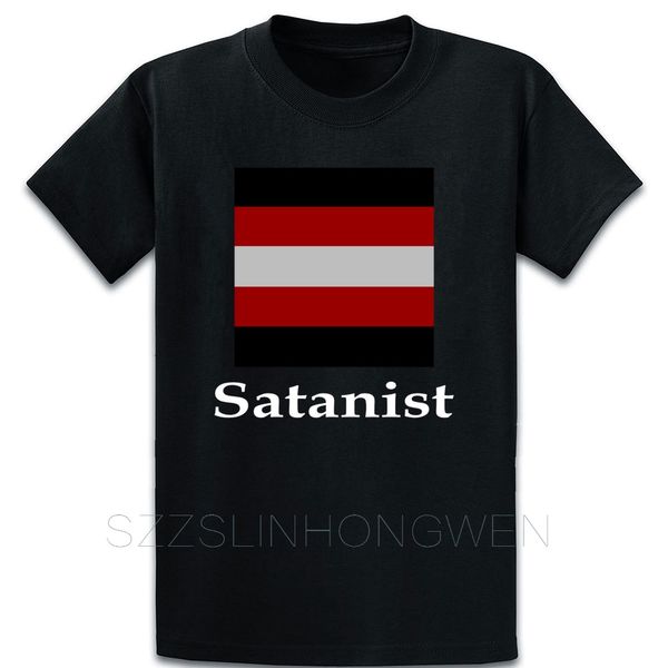 

satanist flag t shirt fit natural cotton summer style costume over size s-5xl custom funny shirt sport hooded sweatshirt hoodie