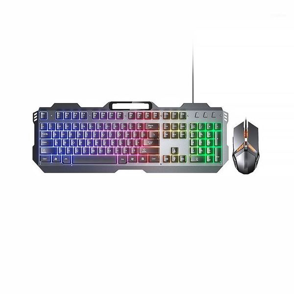 

keyboard mouse combos led luminous gaming usb wired gamer kit backlight waterproof multi-media and set for pc1