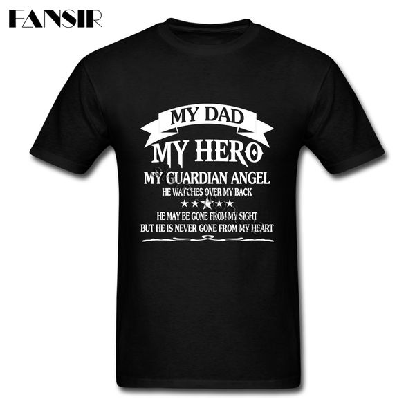 

sport my hero dad short sleeved t-shirts man rock clothes 100% cotton o-neck men's t shirt for group