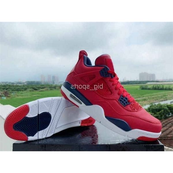 

basketball 2019 new 4 iv mens shoes world cup fiba red trainers sports sneakers 4s designer air men jumpman baskets zapatillas de baloncesto, Black