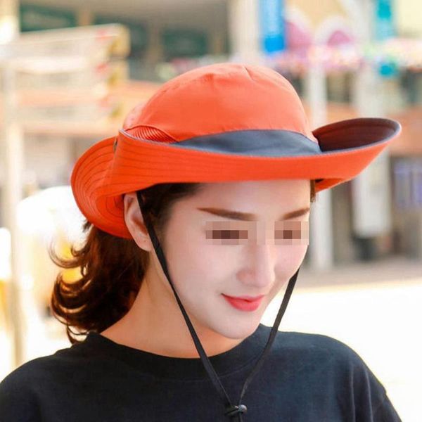 

открытый вс shade hat девушка складные защиты вс cap лето солнцезащитный велоспорт пешие прогулки шляпы женщины моды рыболова шапки, Blue;gray