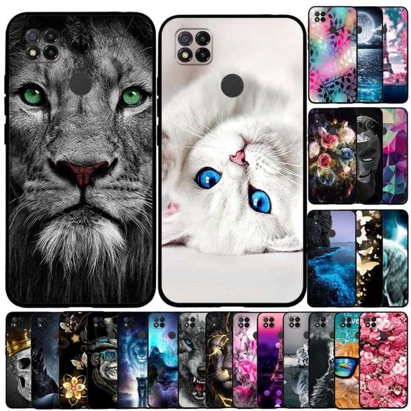 

bgrfmillet redmi 9c silicone sheath, redmi 9c tpu set of soft protection back sheath, red rice 9c mobile phone shell bagswza