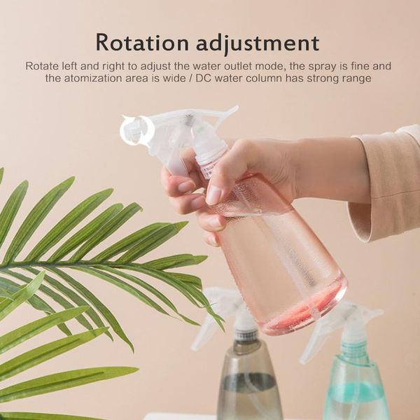 

1 pc portable hand-pressed plastic watering can sprayer home balcony sprinkler watering sprayer kitchen spray bottle