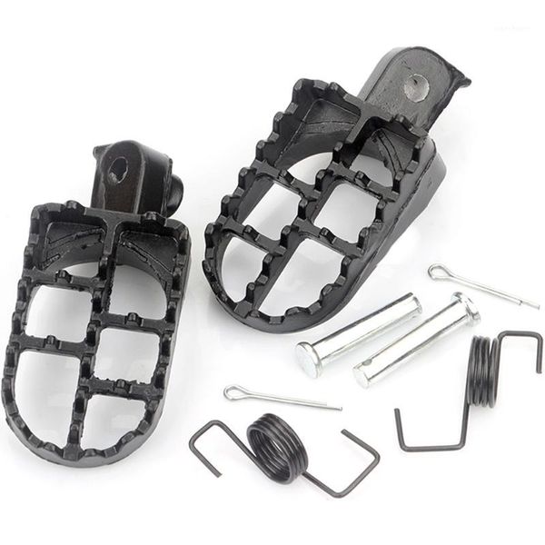 

high strength firm foot rests solid structure dirt bike aluminium foot pegs pedals motorcycle replacement parts for pw801