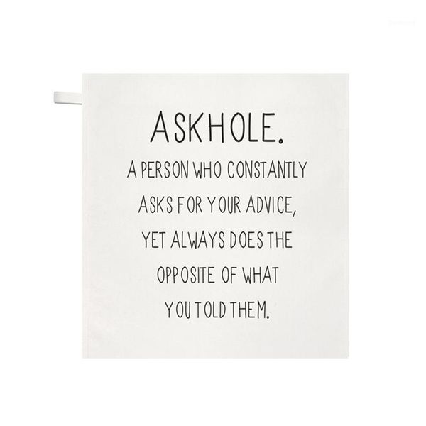 

rude joke askhole definition christmas kitchen towel funny sarcastic birthday gifts face hand towels person who asks advice1