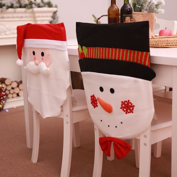 

uvwcm decorations snowman old decorative chair snowman seat cover l restaurant decoration chair decoration cover qbnxm