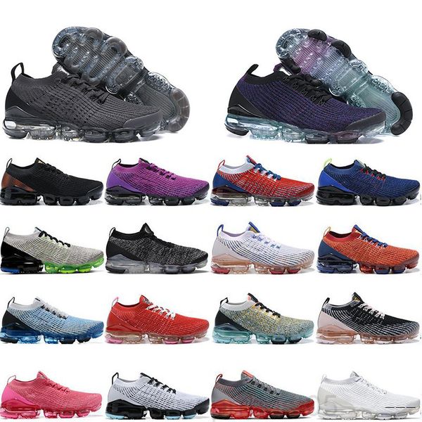 

fly 3.0 knit 2.0 vapours triple black cinder men casual shoes zebra earth womens breathable designer maxes sports sneakers trainers lkc7