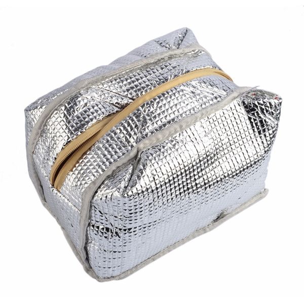 

простой дизайн многоразовый пикник изолированный ланч мешок на открытом воздухе утолщение изоляции холодной сумки сумка для завтрака хранени