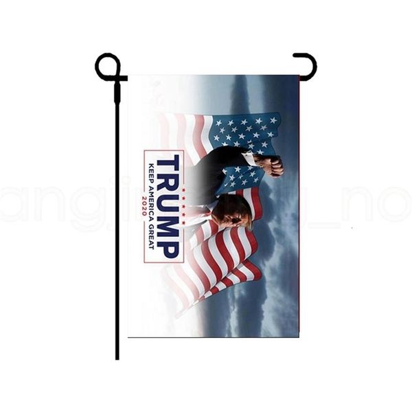 

30*45cm trump garden flag outdoor festival usa for 2020 keep america great again selection banner flags ffa401