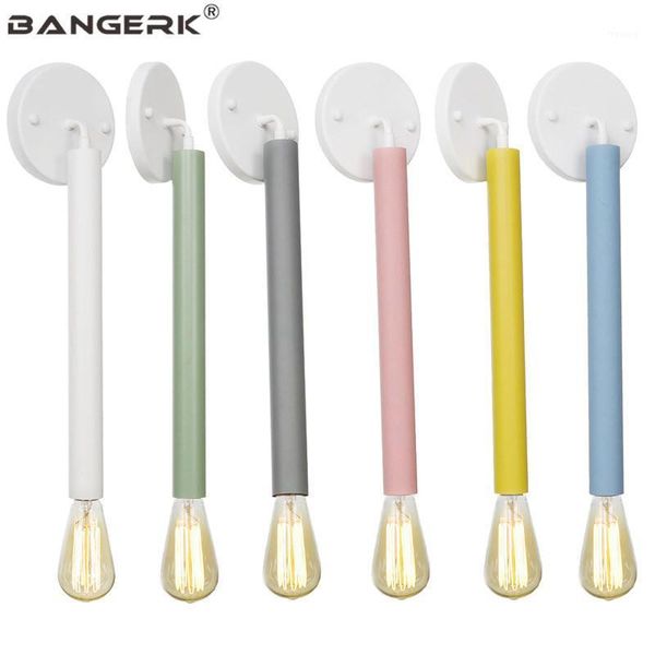 

modern macarons led wall lamp loft style edison sconce wall lights fixtures bedroom bedside light home lighting luminaire1