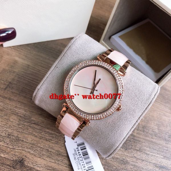 

MKNEW MK6402 MK6400 MK6427 MK6492 MK6518 Rose Gold Dial Dual Tone Bracelet Ladies Wrist Watch 6402 6400 6427 6492 6518