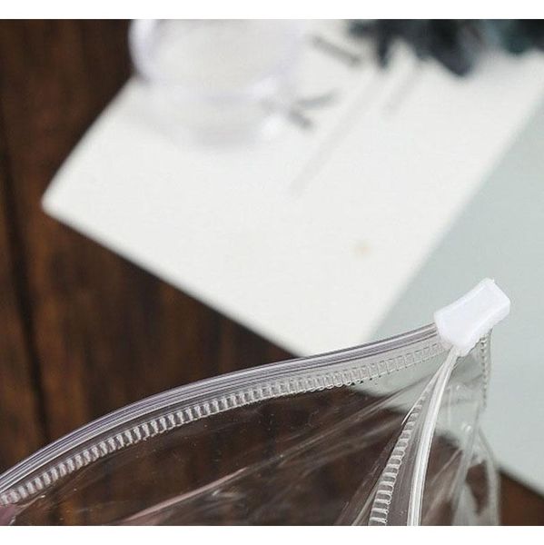 

23*17cm women travel pvc cosmetic bags transparent clear zipper organizer beauty toiletry bag bath wash make jllzwd mxyard