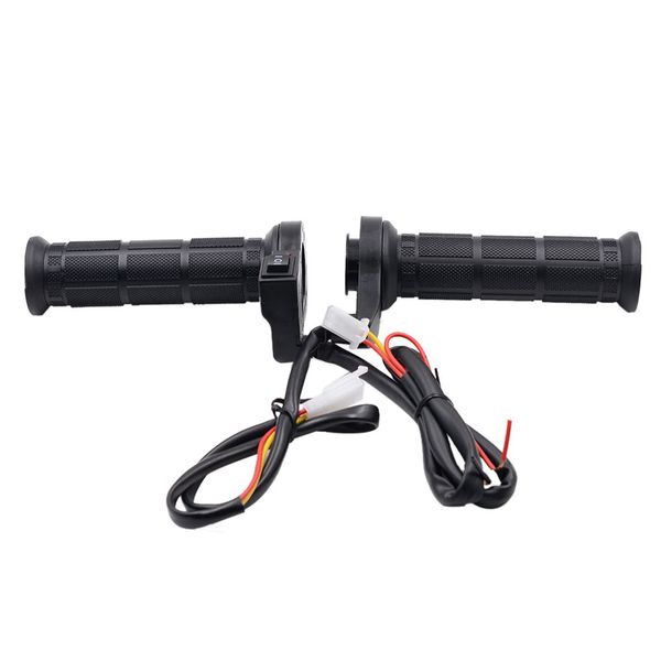 

one pair of 12v motorcycle heated grips warm handlebar with switch