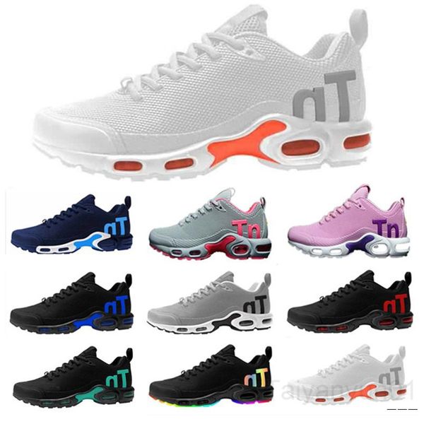 

new 2020 tn kpu mercurial tn tuned plus men casual shoes triple black white mens women trainers outdoors sports sneaker 40-46 ee3h