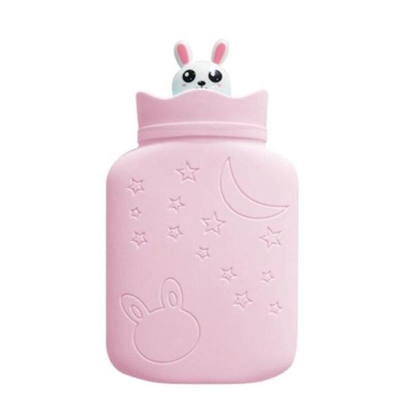 

330ml water bag microwave heating silicone bottle winter heater warmer water bottle with cover birthday gift for friends bbyjwl