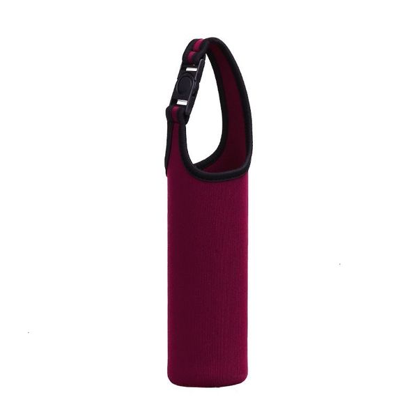 

ukalvu factory price neoprene portable design fabric sports insulator sleeve bag glass water bottle cover thermos 3 n