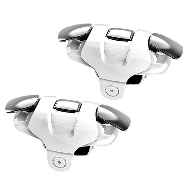 

game controllers & joysticks mobile controller for pubg gamepad trigger aim button l1r1 shooter joystick android white1