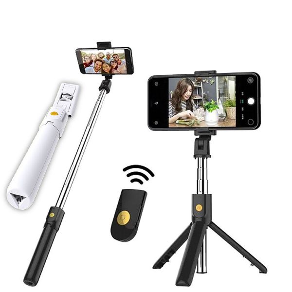 

3 in 1 wireless bluetooth selfie stick mini tripod extendable monopod universal for ip x 8 7 6s for samsung/huawei
