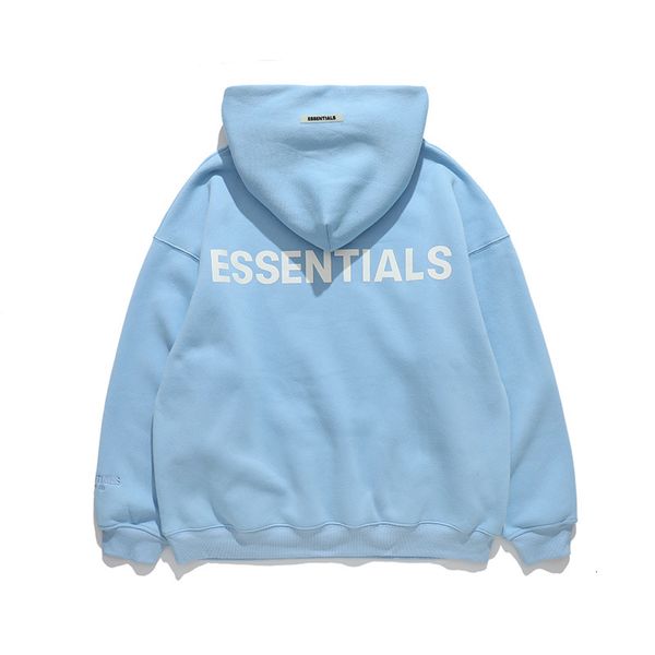 

lawfoo new fashion brand fog double thread letter embroidery press men's hooded sweater in autumn and winter 2020, Black