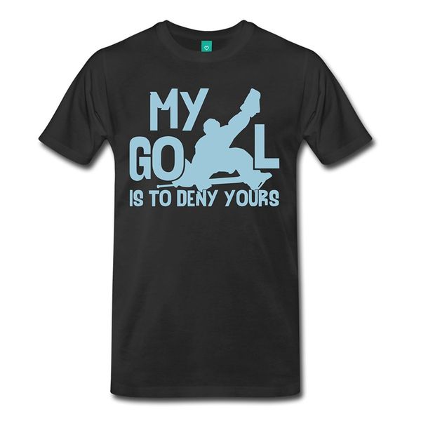 

hockeyer goalieer men's premium t shirt printed t shirt 2017 fashion brand tee men t shirt tee white sport hooded sweatshirt hoodie