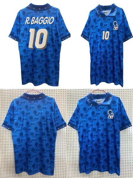 

thai quality retro 1994 maglia italia maglie star robert baggio maillot de foot survetementsoccer jerseys a thailand football jersey, Black;yellow