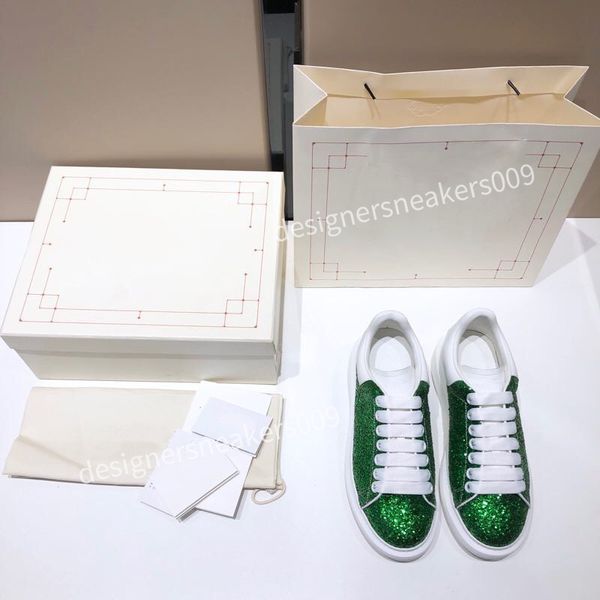 

2021 black velvet tail platform shoes triple white rainbow laser yellow blue reflective metallic silver men women sneaker size35-46