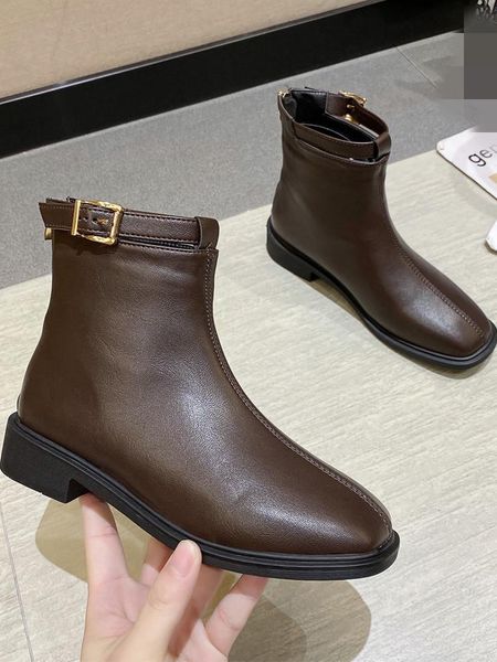 

сапоги женские новые 2020 женские резиновые обувь обувь rain winter обувь на молнии женские дамы низкие каблуки booties роскошные дизайнерск, Black