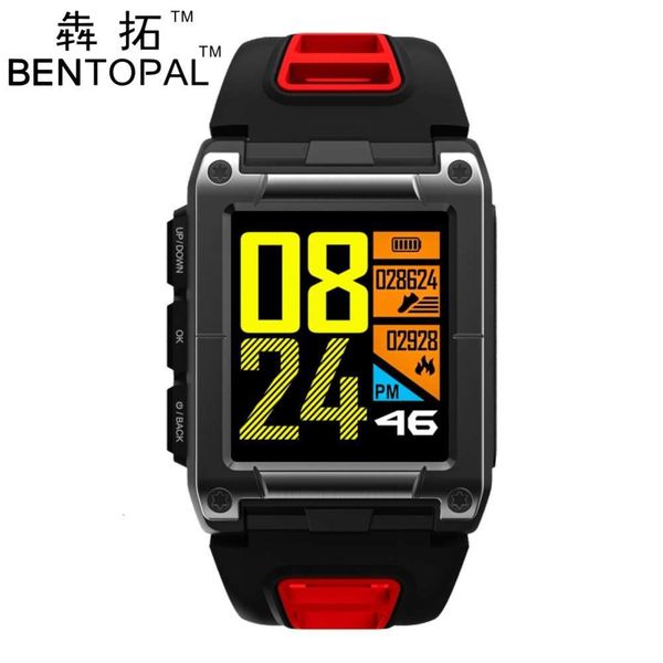 

jintuo - swimming posture recognition automatic circle taking gps beidou intelligent sports watch color screen + touch