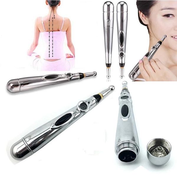 

2020 newst electronic acupuncture pen electric meridians laser therapy healing massage pen meridian energy relief pain tools