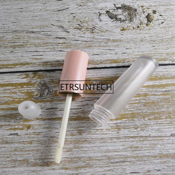 

lip gloss tube pink frosted lip gloss bottle liquid lipstick refillable tube empty oil container f13781