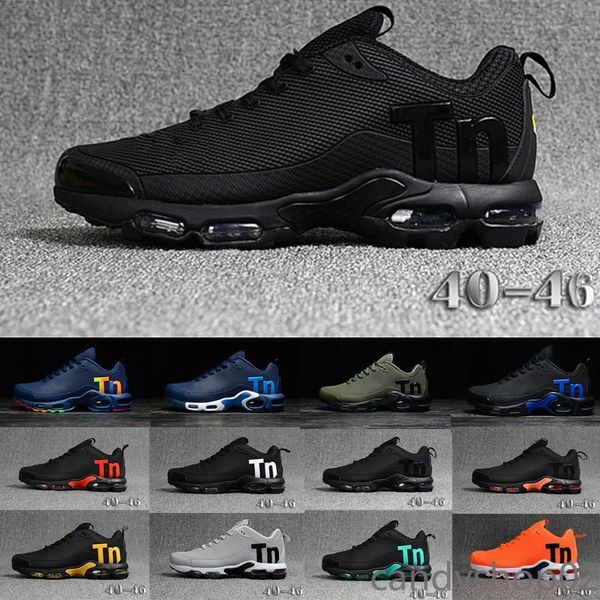 

2019 дизайнер mercurial tn мужская обувь мода женщин chaussures femme tn kpu triple s повседневная обувь ca02, Black