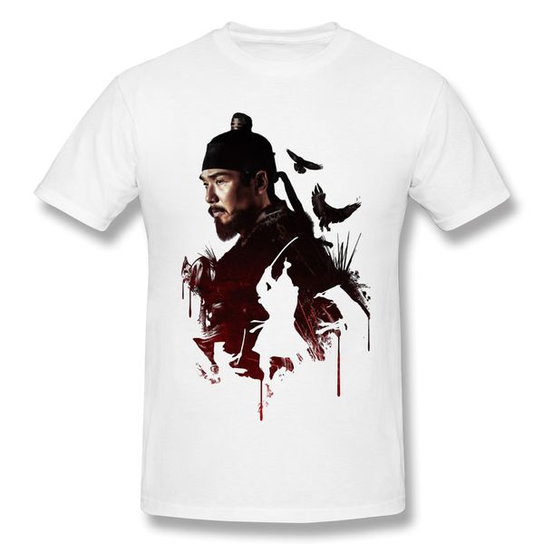 

sport fighting t-shirt men tee shirt funny design kingdom seson 2 korea zombie tv series streetwear print homme ing