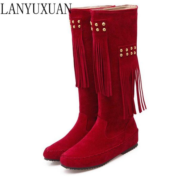 

Big size Winter Boots Style Thigh High Women Femininas Knee Boots Botas Masculina Zapatos Mujer Chaussure Femme Shoes 5512, Black