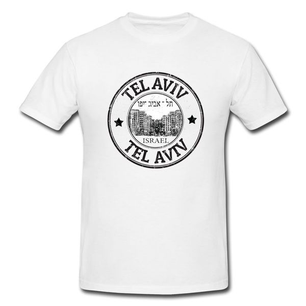 

2019 fashion cool men t-shirt army t shirt short sleeve white israel tel aviv city men woman shirts sport hooded sweatshirt hoodie