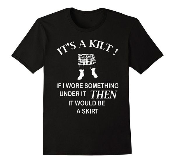 

sport 100% cotton geek family tee s kilt wearer's t shirt funny gift idea scottish men