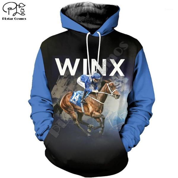 

plstar cosmos horse animal new fashion tracksuit pullover casual 3dprint zipper/hoodies/sweatshirt/jacket/mens womens s-21, Black