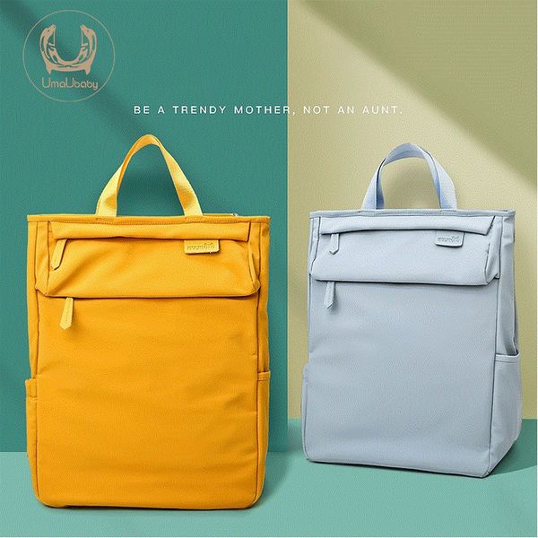 

fashion mommy waterproof backpack young-color stroller-bag separation diaper bags maternity for mom baby care nappy bag 1005