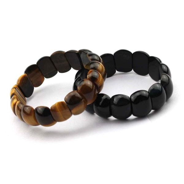 

natural tiger eye stone beads bracelet natural energy stone bracelet diy jewelry for woman for man wholesale, Black