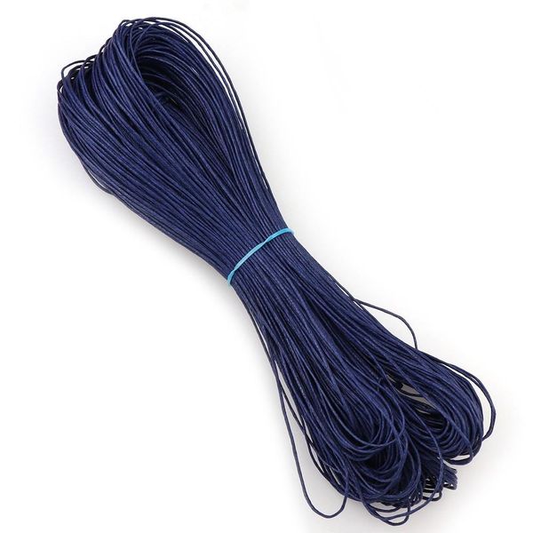 

1mm 70m lot colorful cotton wax line rope stretch cord beads string strap rope diy jewelry make necklace accessories h wmtvoi